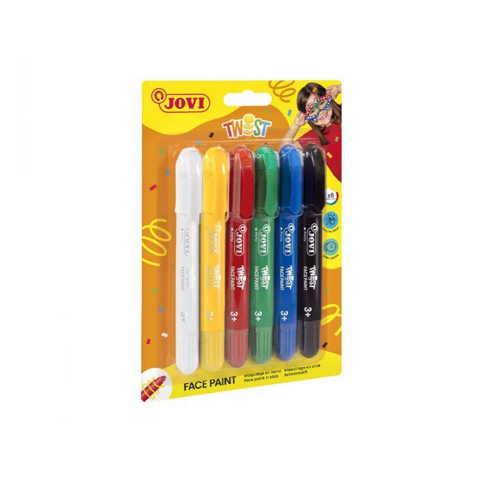 MAQUILLAJE JOVI LAPIZ TWIST 6 COLORES SURTIDOS