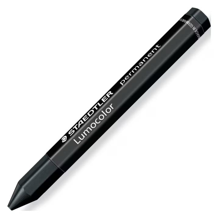 CERA LUMOCOLOR OMNIGRAPH STAEDTLER PERMANENTE NEGRO C/12 UD.