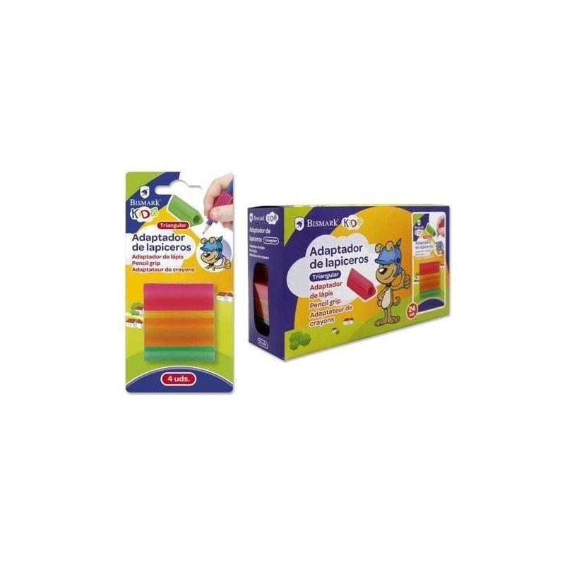 ADAPTADOR LAPIZ BISMARK 4 PIEZAS EN BLISTER