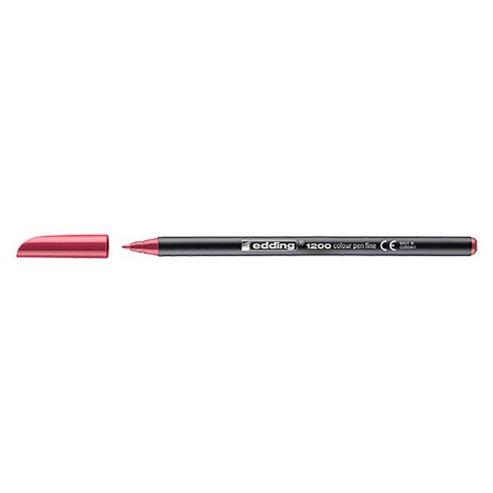 ROTULADOR EDDING 1200 CARMIN Nº19 C/5 UD.