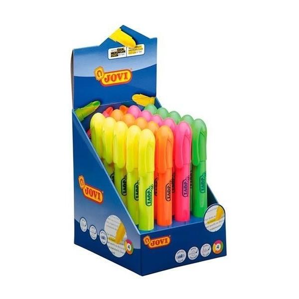 EXPOSITOR JOVI 20 MARCADORES GEL COLORES SURTIDO