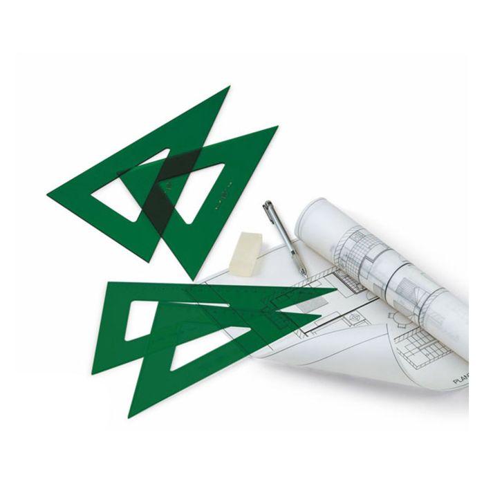 CARTABON VERDE 30 CM TECNICA SIN GRADUAR FAIBO