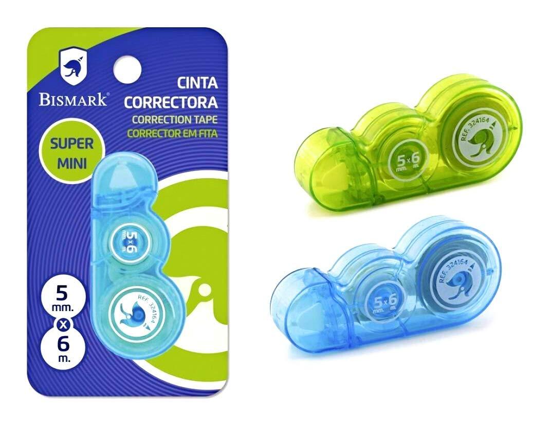 CORRECTOR CINTA SUPER MINI BISMARK 6 MTS. C/24 UD.