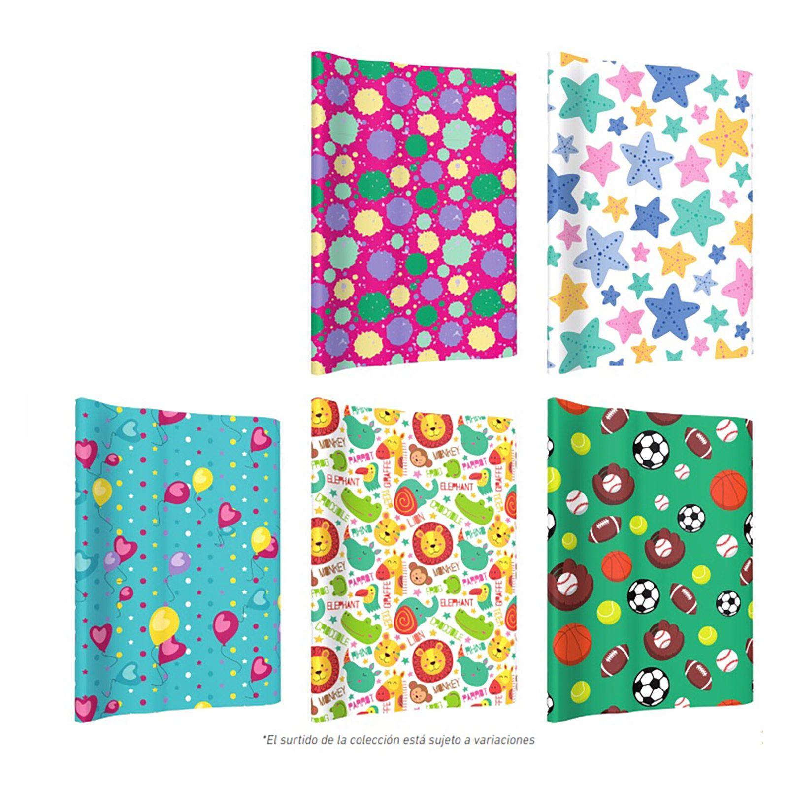 ROLLO PAPEL REGALO 0.7X2 mts. INFANTIL C/50 UD.