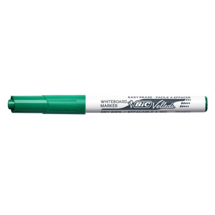 MARCADOR PIZARRA BIC VELLEDA VERDE 1741 C/12 UD.