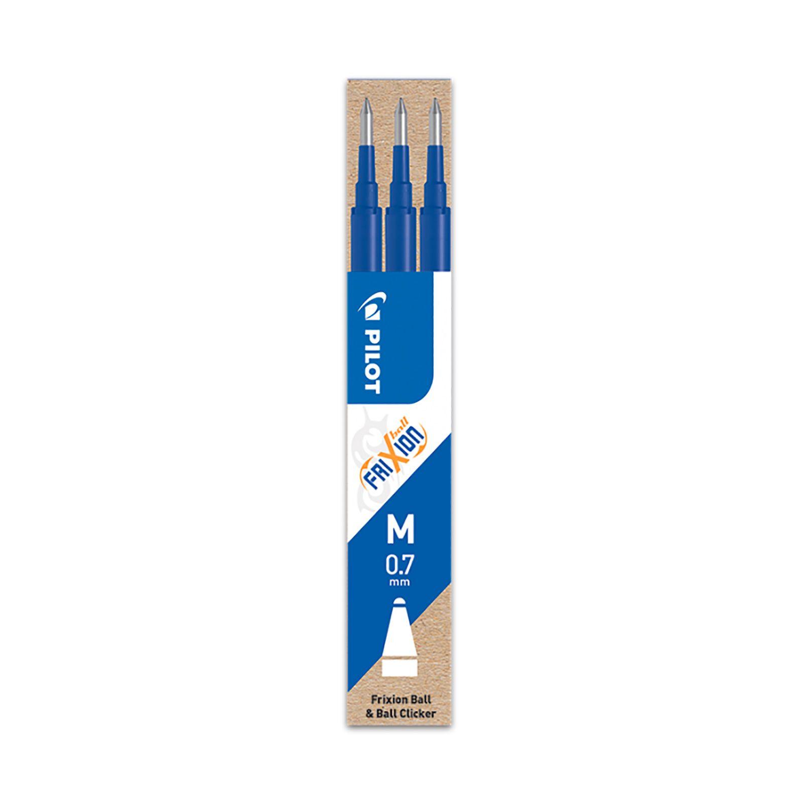 RECAMBIO BORRABLE PILOT FRIXION BALL AZUL C/3 UD.