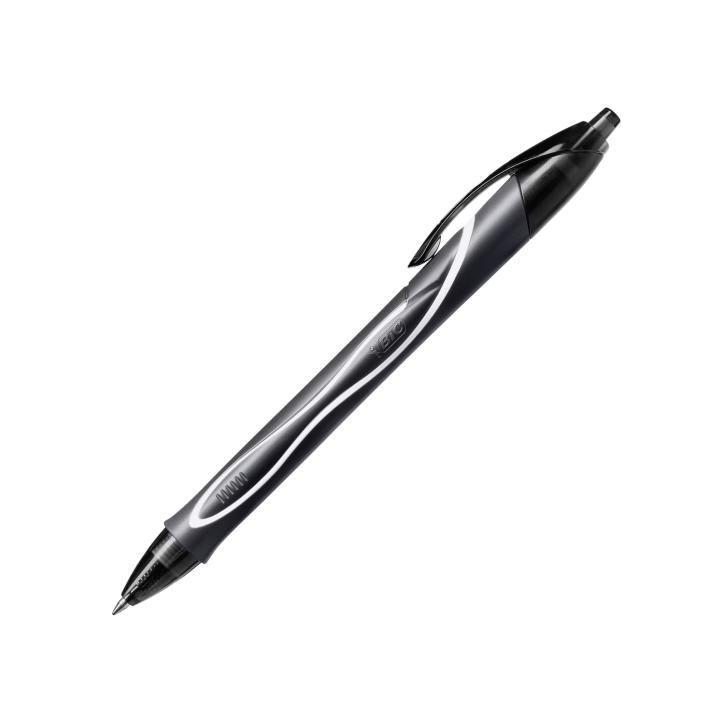 BOLIGRAFO BIC GELOCITY QUICK DRY NEGRO C/12UD