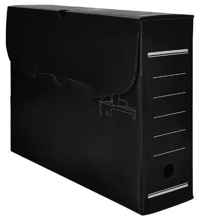 ARCHIVADOR DEFINITIVO PP FOLIO NEGRO CARCHIVO