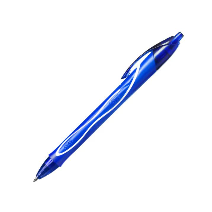 BOLIGRAFO BIC GELOCITY QUICK DRY AZUL C/12UD