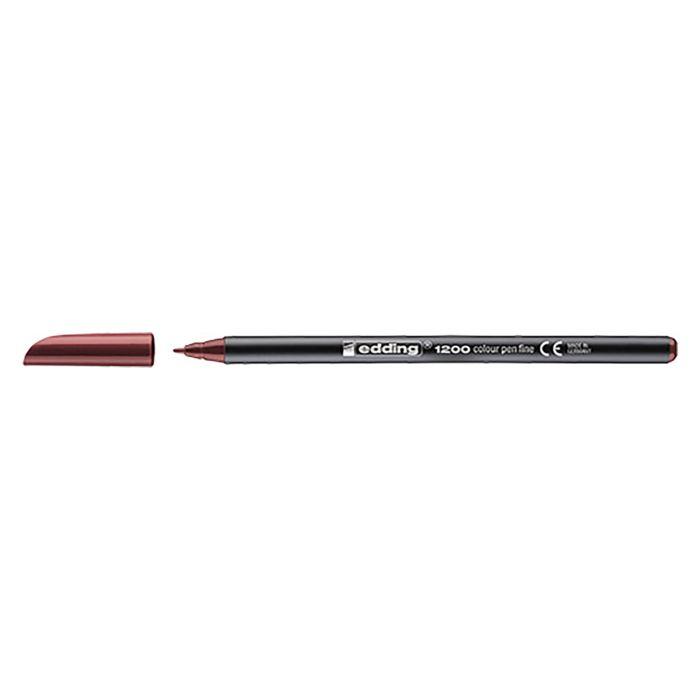 ROTULADOR EDDING 1200 ROJO INGLES Nº28 C/5 UD.