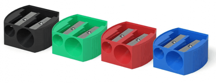 AFILALAPIZ DOBLE PLASTICO ARTES C/24 UD.