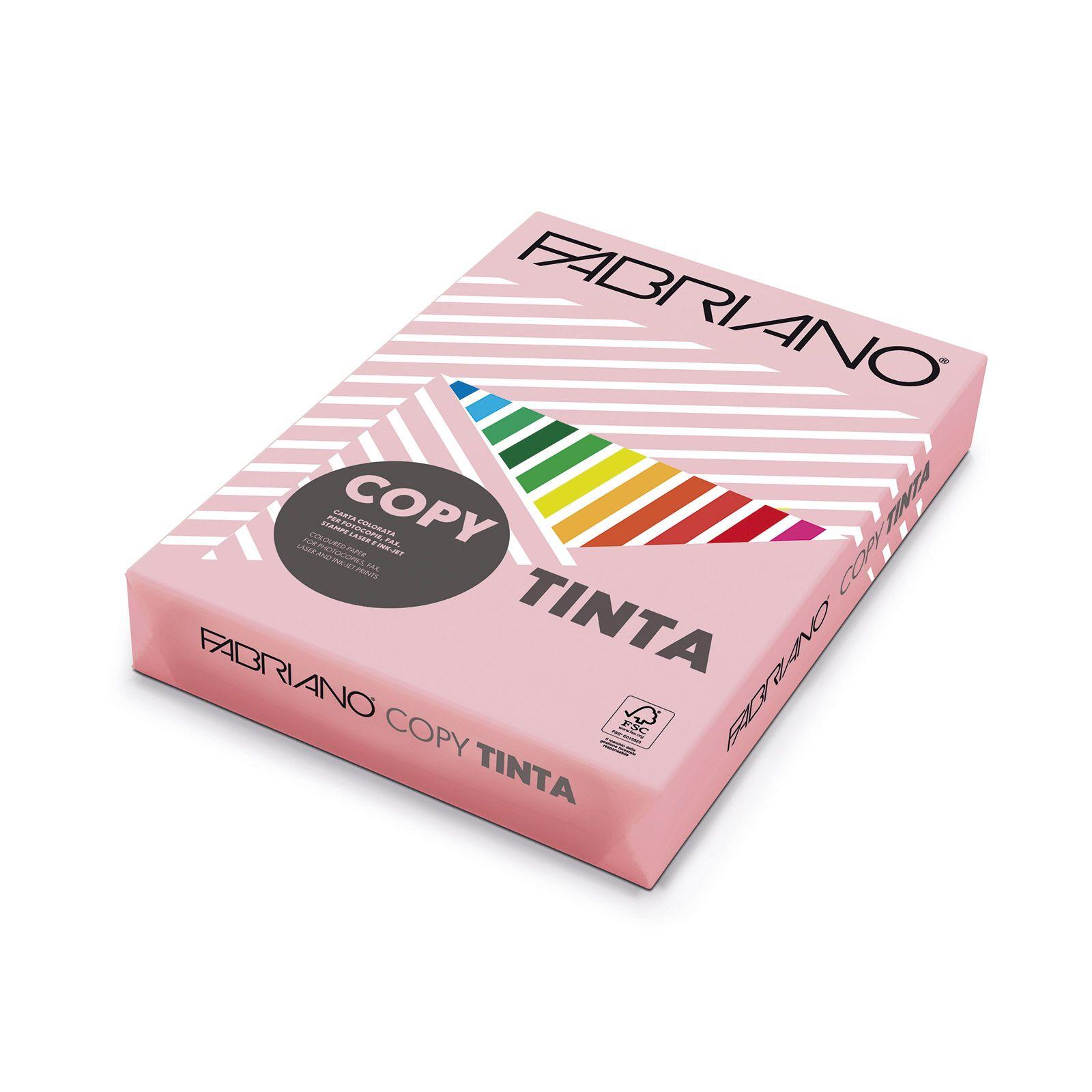 PAPEL A3 80GR 250H ROSA FABRIANO