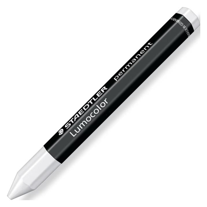 CERA LUMOCOLOR OMNIGRAPH STAEDTLER PERMANENTE BLANCO C/12 UD