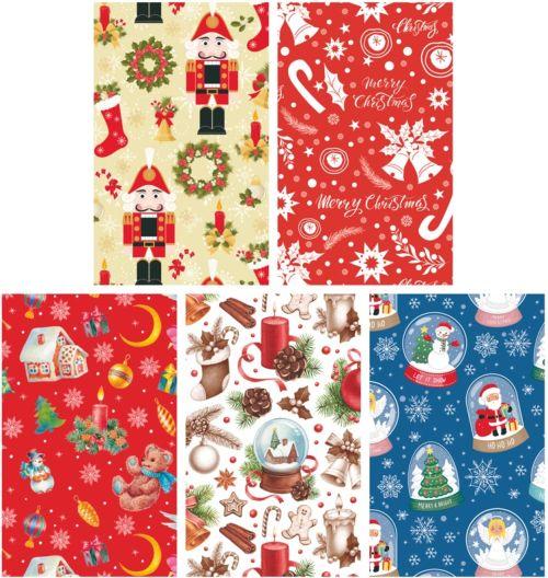 ROLLO PAPEL REGALO 0.7X2 mts. NAVIDAD C/50 UD.