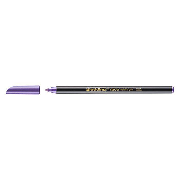 ROTULADOR EDDING 1200 METALICO VIOLETA Nº78 C/10 UD.