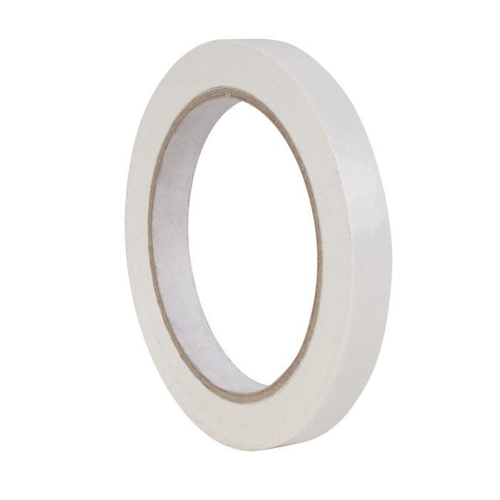 PACK 12 ROLLOS CINTA ADHESIVA 12X66 PVC BLANCA APLI