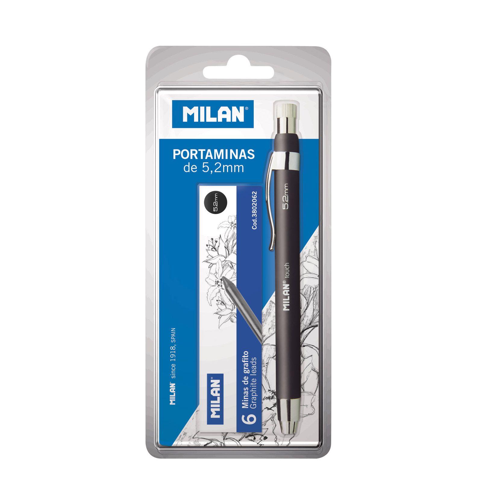 BLISTER PORTAMINAS 5.2 + CAJA 6 MINAS MILAN