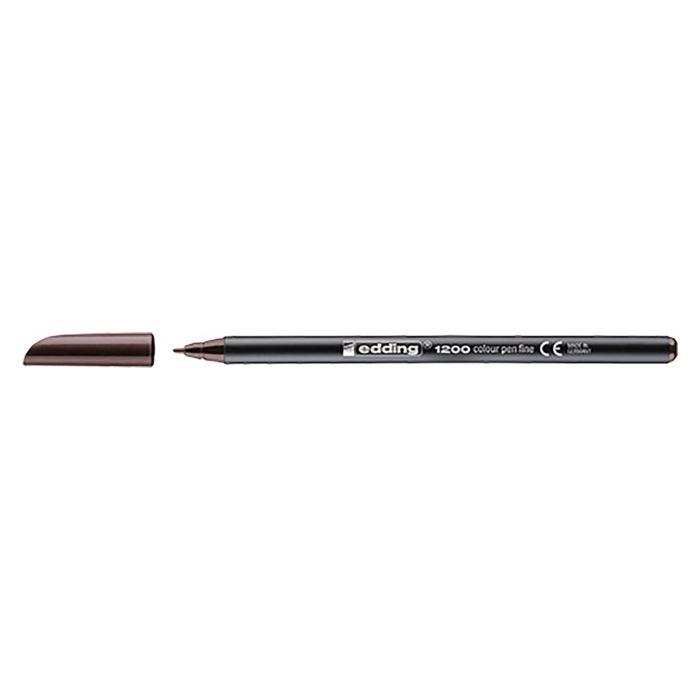 ROTULADOR EDDING 1200 MARRON OSCURO Nº18 C/5 UD.