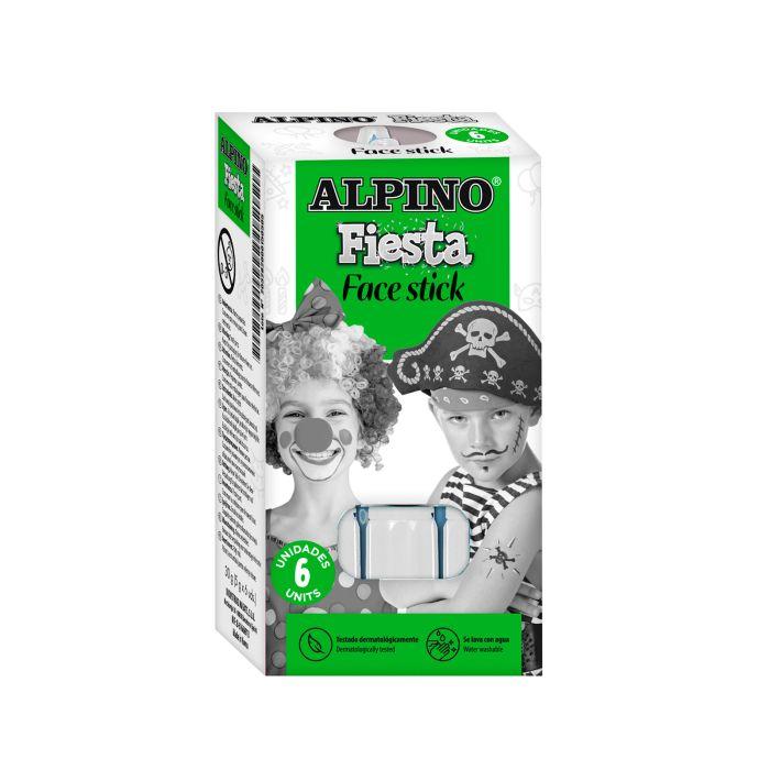 MAQUILLAJE FACE STICK BLANCO ALPINO C/6 UD.