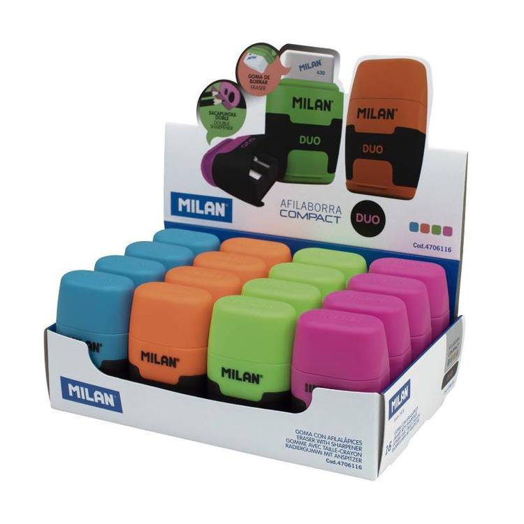 AFILABORRA MILAN 2 USOS COMPACT TOUCH DUO 16 UD.
