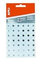 ARANDELA ADHESIVA 13MM  BOLSA APLI 228 C/10 UD.