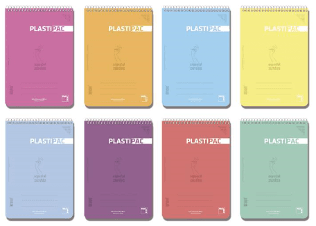 BLOC Fº PLASTIPAC 80H T/P 90GR 4X4 ZURDOS PACSA