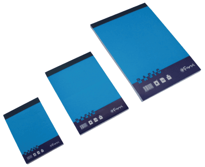 BLOC NOTAS CON TAPA A7 60GR 100H LISO FAMA