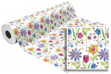 BOBINA PAPEL REGALO 31 CM 2KG TA1302-B BASIKA