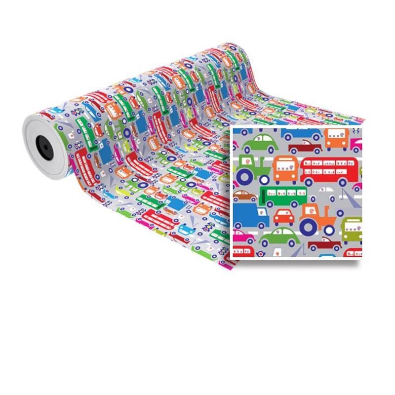BOBINA PAPEL REGALO 62CM 4KG IN1504-A BASIKA