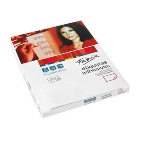 CAJA 100H ETIQUETAS 52.5X29.7 MM Nº40 FABRISA