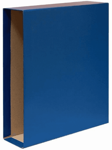 CAJA ARCHIVADOR Fº AZUL ANCOR