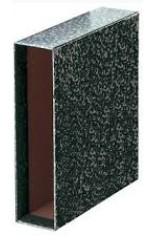 CAJA ARCHIVADOR Fº JASPEADO NEGRO ANCOR
