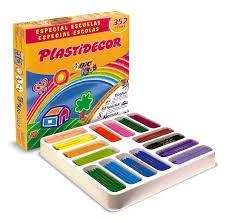 CAJA PLASTIDECOR 352 CERAS SURTIDAS
