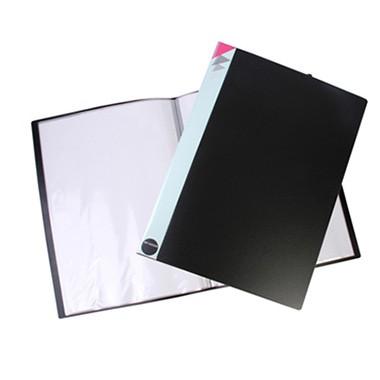 CARPETA 20 FUNDAS PP A5 NEGRA PRYSE