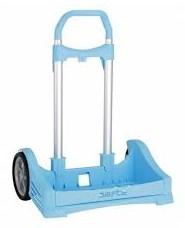 CARRO PORTAMOCHILAS SAFTA EVOLUTION CELESTE