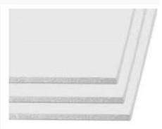 CARTON PLUMA 3MM 70X100 BLANCO C/10 UD.