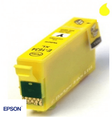 CARTUCHO COMPATIBLE EPSON T1634 / T1624 AMARILLO 16XL