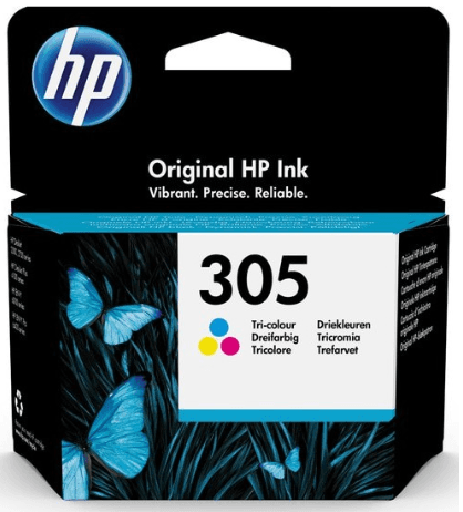 CARTUCHO HP 305 ORIGINAL TRICOLOR 3YM60AE 100 PAG.