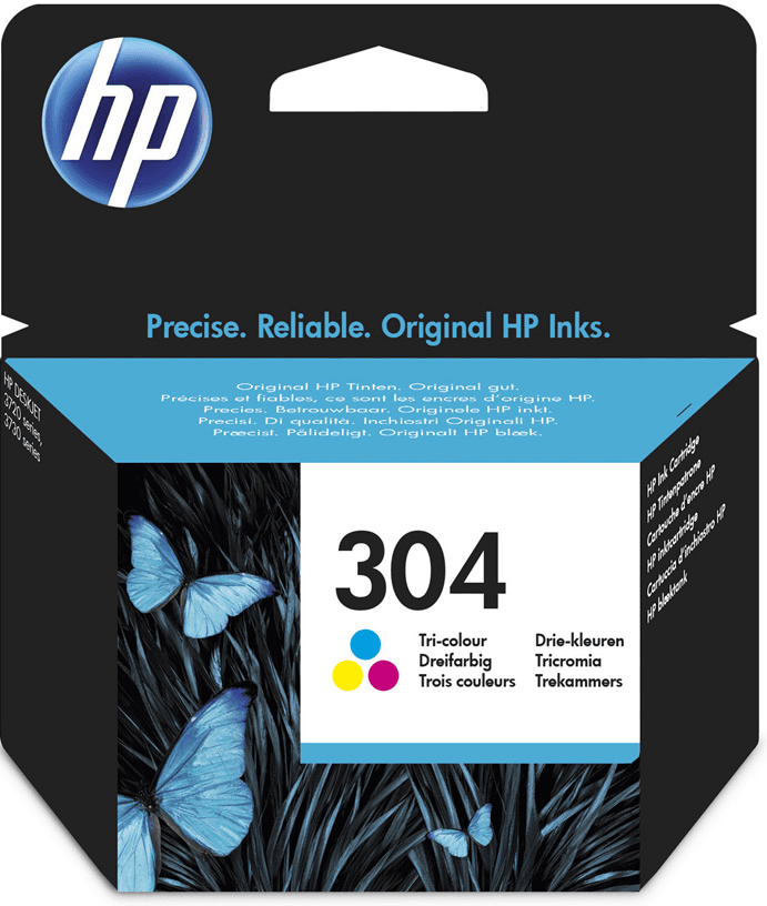 CARTUCHO INKJET ORIGINAL HP 304 COLOR