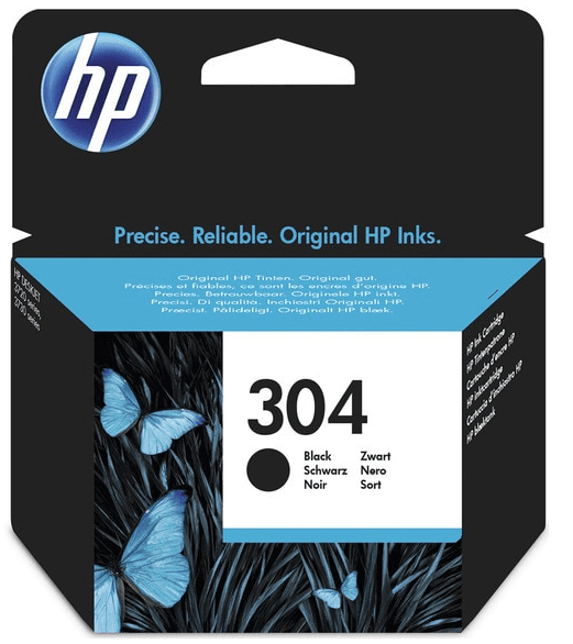 CARTUCHO INKJET ORIGINAL HP 304 NEGRO 120 PAG.