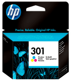 CARTUCHO ORIGINAL CH562EE HP 301 COLOR