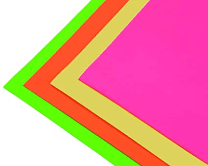 CARTULINA A4 180GR 50H SURTIDOS FLUOR FABRISA