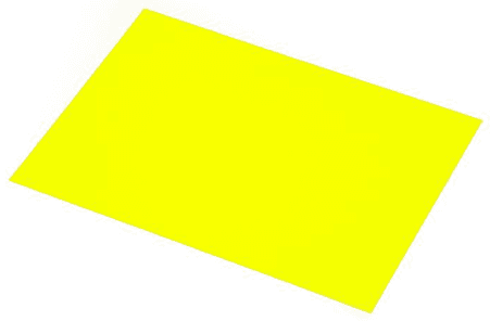 CARTULINA FLUOR 50X65 AMARILLO C/10 UD.