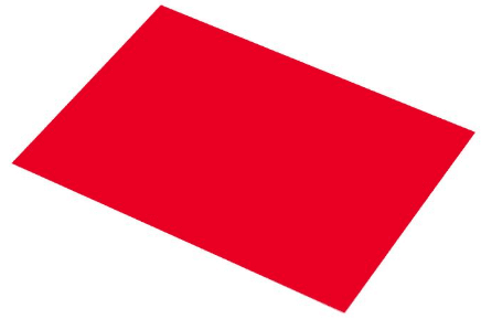 CARTULINA FLUOR 50X65 ROJA C/10 UD.