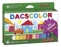 CERA DACSCOLOR 12 COLORES SURTIDOS P/6 UD.
