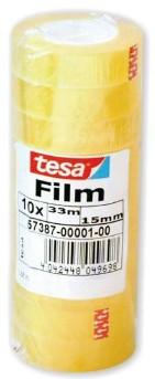 CINTA ADHESIVA 33X15MM TESA TORRE C/10 UD.