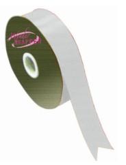 CINTA REGALO 31MM X 10M BLANCA METALIZADO