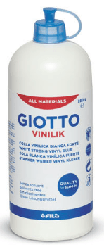 COLA BLANCA GIOTTO 250GR VINILO C/10 UD.