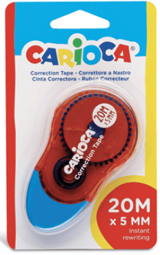 CORRECTOR CINTA CARIOCA 20 METROS C/12 UD.