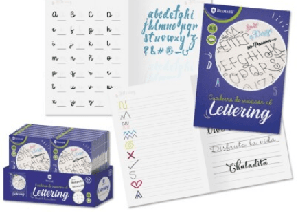 CUADERNO LETTERING A5 -20 HOJAS BISMARK